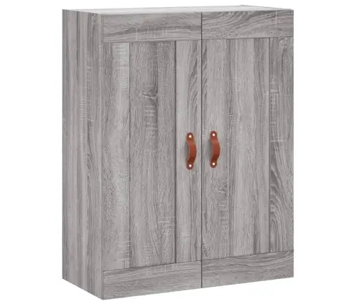 Augstais Skapis, Pelēks, 69,5X34X180 Cm, Inženierijas Koks Vidaxl