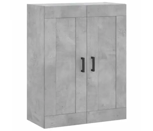 Komoda, Betono Pilkos Spalvos, 69,5X34X180cm Apdirbta Mediena