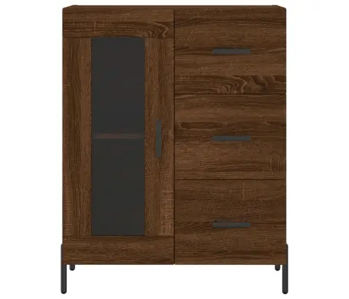 Augstais Skapis, Ozolkoka, 69,5X34X180 Cm, Inženierijas Koks Vidaxl Augstais Skapis, Ozolkoka, 69,5X34X180 Cm, Inženierijas Koks Vidaxl