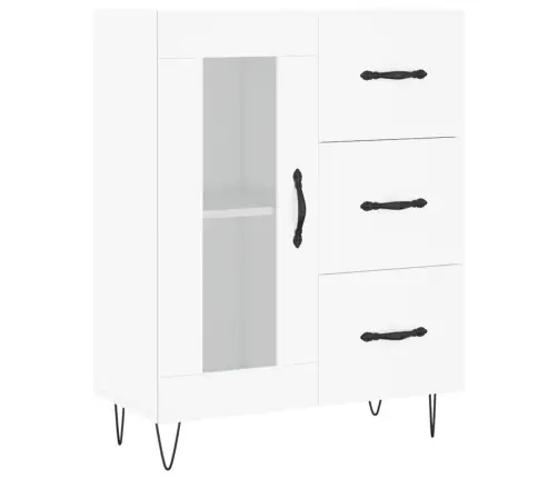 Augstais Skapis, Balts, 69,5X34X180 Cm, Inženierijas Koks Vidaxl