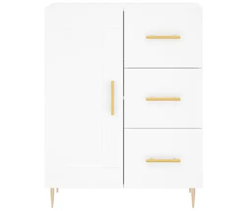 Augstais Skapis, Balts, 69,5X34X180 Cm, Inženierijas Koks Vidaxl