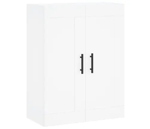 Kõrge Kapp, Valge, 69,5 X 34 X 180 cm Tehispuit