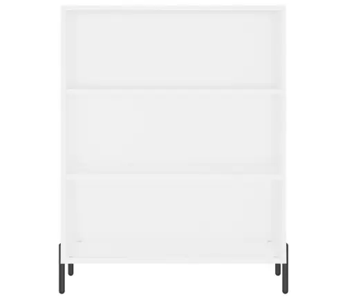 Komoda, Baltos Spalvos, 69,5X34X180cm Apdirbta Mediena