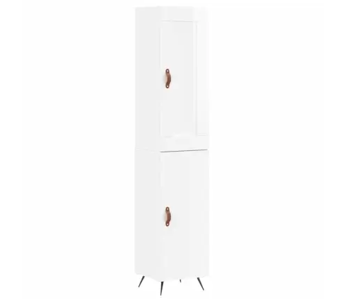 Augstais Skapītis, Balts, 34,5X34X180 Cm, Inženierijas Koks Vidaxl Augstais Skapītis, Balts, 34,5X34X180 Cm, Inženierijas Koks Vidaxl