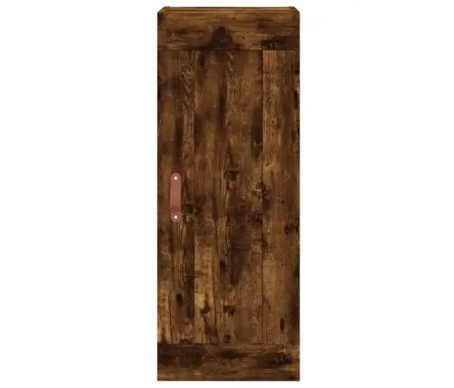 Augstais Skapītis, Ozolkoka, 34,5X34X180 Cm, Inženierijas Koks Vidaxl