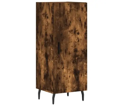 Kõrge Kapp, Suitsutatud Tamm, 34,5X34X180 cm Tehispuit