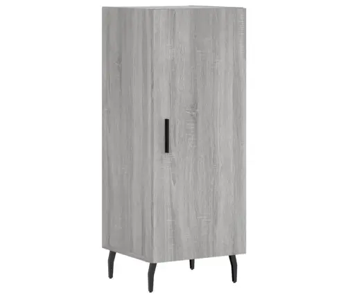 Kõrge Kapp, Hall Sonoma Tamm, 34,5X34X180 cm Tehispuit