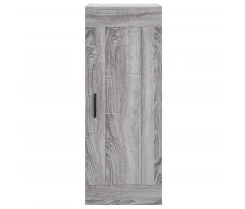 Kõrge Kapp, Hall Sonoma Tamm, 34,5X34X180 cm Tehispuit