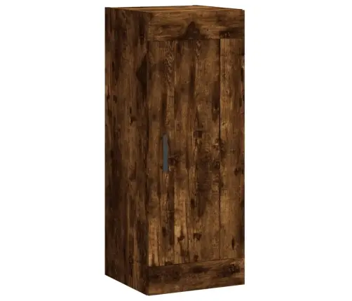 Augstais Skapītis, Ozolkoka, 34,5X34X180 Cm, Inženierijas Koks Vidaxl