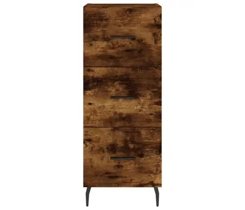 Augstais Skapītis, Ozolkoka, 34,5X34X180 Cm, Inženierijas Koks Vidaxl