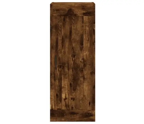 Augstais Skapītis, Ozolkoka, 34,5X34X180 Cm, Inženierijas Koks Vidaxl