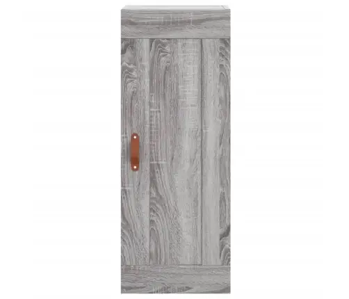 Komoda, Pilkos Ąžuolo Spalvos, 34,5X34X180cm Apdirbta Mediena