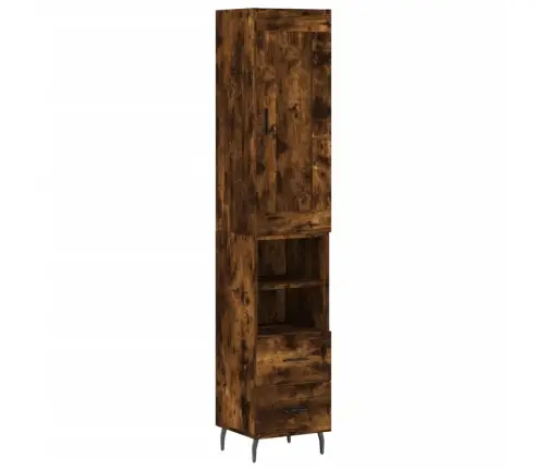 Augstais Skapītis, Ozolkoka, 34,5X34X180 Cm, Inženierijas Koks Vidaxl Augstais Skapītis, Ozolkoka, 34,5X34X180 Cm, Inženierijas Koks Vidaxl