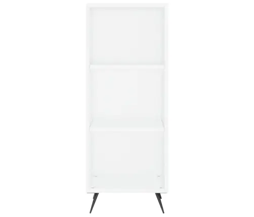 Augstais Skapītis, Balts, 34,5X34X180 Cm, Inženierijas Koks Vidaxl