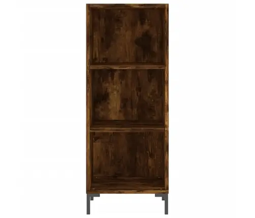 Augstais Skapītis, Ozolkoka, 34,5X34X180 Cm, Inženierijas Koks Vidaxl