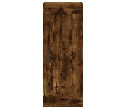 Augstais Skapītis, Ozolkoka, 34,5X34X180 Cm, Inženierijas Koks Vidaxl