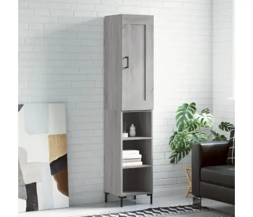 Kõrge Kapp, Hall Sonoma Tamm, 34,5X34X180 cm Tehispuit Kõrge Kapp, Hall Sonoma Tamm, 34,5X34X180 cm Tehispuit