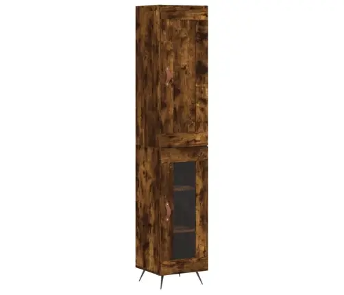 Augstais Skapītis, Ozolkoka, 34,5X34X180 Cm, Inženierijas Koks Vidaxl Augstais Skapītis, Ozolkoka, 34,5X34X180 Cm, Inženierijas Koks Vidaxl