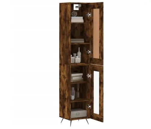 Augstais Skapītis, Ozolkoka, 34,5X34X180 Cm, Inženierijas Koks Vidaxl Augstais Skapītis, Ozolkoka, 34,5X34X180 Cm, Inženierijas Koks Vidaxl