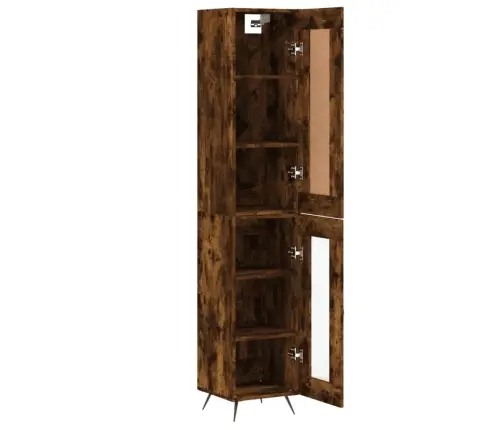 Augstais Skapītis, Ozolkoka, 34,5X34X180 Cm, Inženierijas Koks Vidaxl Augstais Skapītis, Ozolkoka, 34,5X34X180 Cm, Inženierijas Koks Vidaxl