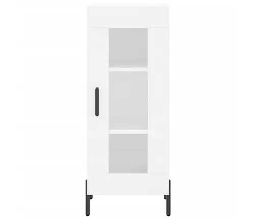 Kõrge Kapp, Valge , 34,5X34X180 cm Tehispuit