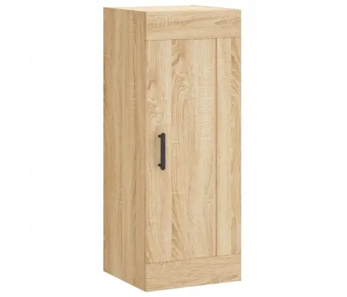 Augstais Skapītis, Ozolkoka, 34,5X34X180 Cm, Inženierijas Koks Vidaxl