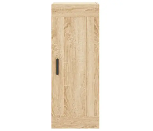 Augstais Skapītis, Ozolkoka, 34,5X34X180 Cm, Inženierijas Koks Vidaxl