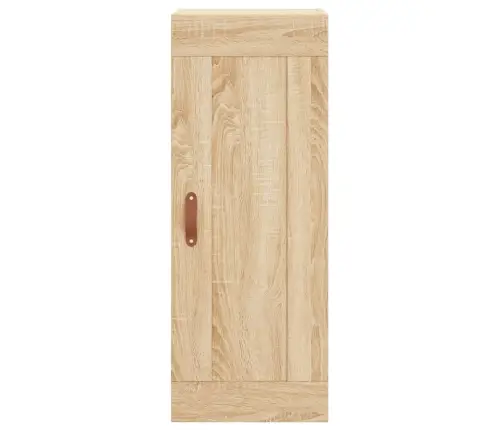 Kõrge Kapp, Sonoma Tamm, 34,5 X 34 X 180 cm Tehispuit