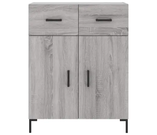 Kõrge Kapp, Hall Sonoma Tamm, 69,5 X 34 X 180 cm Tehispuit