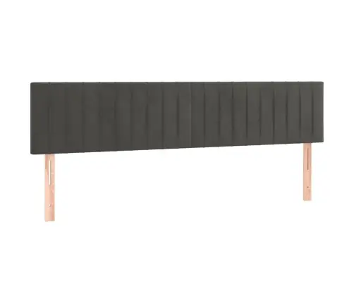 Kontinentaalvoodi Madratsiga, Tumehall, 200X200 cm Samet Kontinentaalvoodi Madratsiga, Tumehall, 200X200 cm Samet