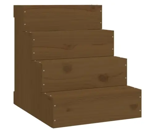 Kāpnes Mājdzīvniekiem, Brūnas, 40X49X47 Cm, Priedes Masīvkoks Vidaxl