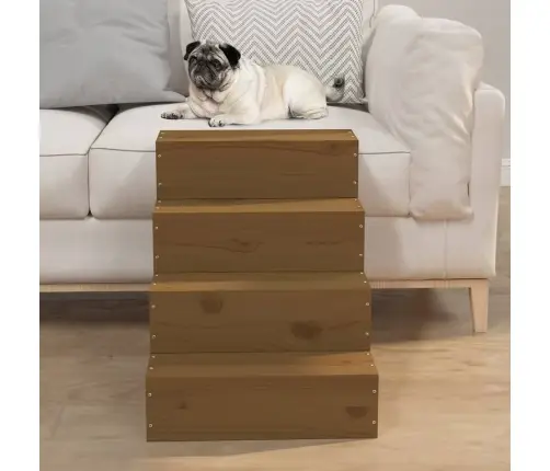 Kāpnes Mājdzīvniekiem, Brūnas, 40X49X47 Cm, Priedes Masīvkoks Vidaxl