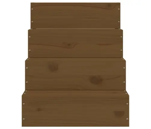 Kāpnes Mājdzīvniekiem, Brūnas, 40X49X47 Cm, Priedes Masīvkoks Vidaxl