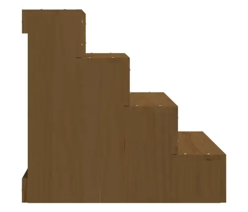 Kāpnes Mājdzīvniekiem, Brūnas, 40X49X47 Cm, Priedes Masīvkoks Vidaxl