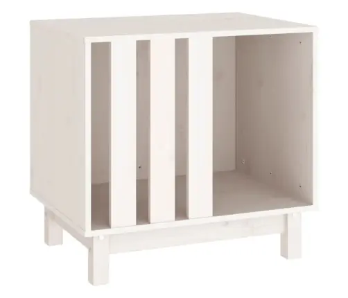 Koerakuut, Valge, 60 X 45 X 57 cm Männipuit