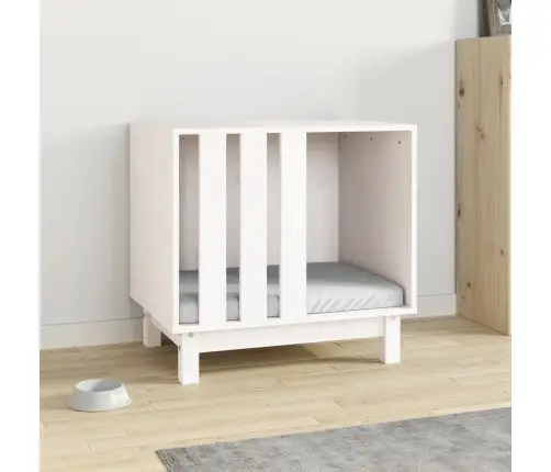 Koerakuut, Valge, 60 X 45 X 57 cm Männipuit