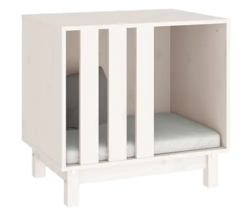 Koerakuut, Valge, 60 X 45 X 57 cm Männipuit