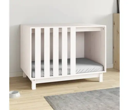 Koerakuut, Valge, 90 X 60 X 67 cm Männipuit