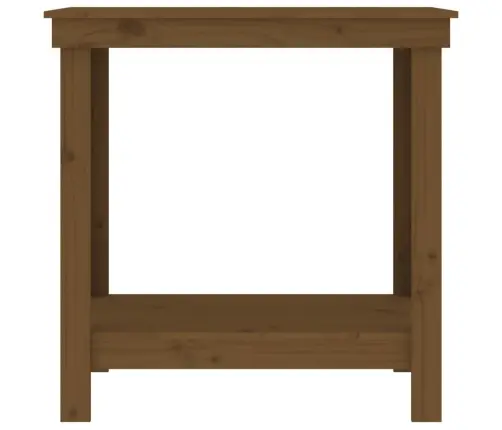 Darbagalds, Medus Brūns, 80X50X80 Cm, Priedes Masīvkoks Vidaxl