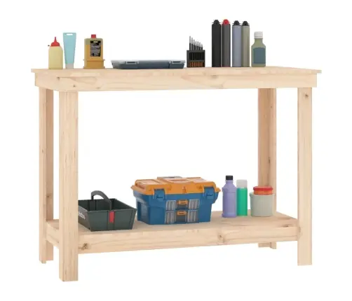 Darbagalds, 110X50X80 Cm, Priedes Masīvkoks Vidaxl