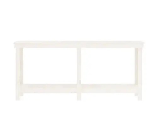 Darbagalds, Balts, 180X50X80 Cm, Priedes Masīvkoks Vidaxl