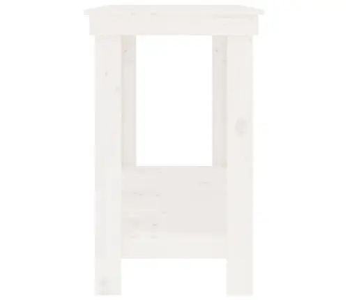 Darbagalds, Balts, 180X50X80 Cm, Priedes Masīvkoks Vidaxl