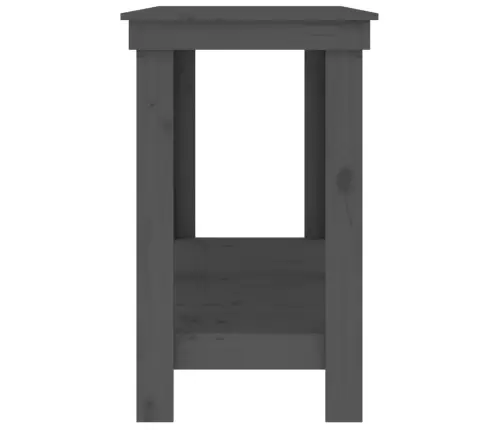 Darbagalds, Pelēks, 180X50X80 Cm, Priedes Masīvkoks Vidaxl