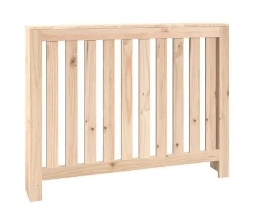 Radiatora Pārsegs, 108,5X19X84 Cm, Priedes Masīvkoks Vidaxl