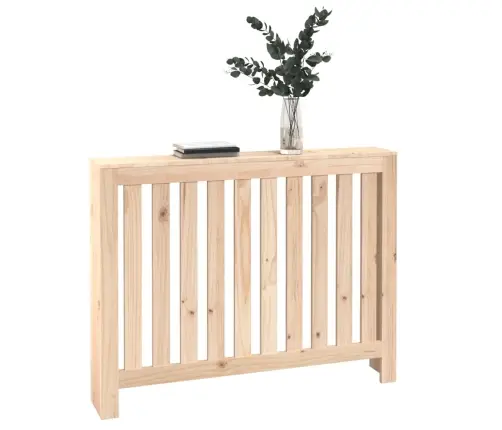 Radiatora Pārsegs, 108,5X19X84 Cm, Priedes Masīvkoks Vidaxl