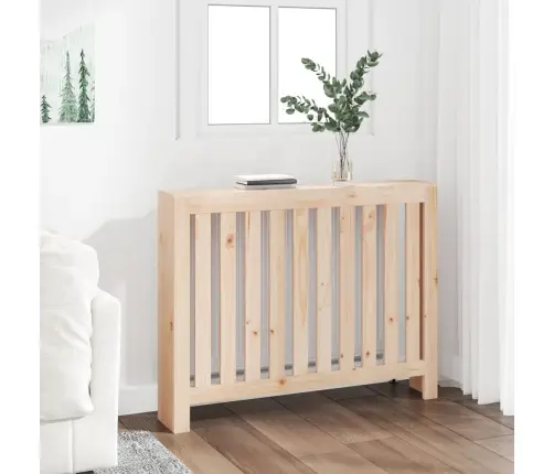 Radiatora Pārsegs, 108,5X19X84 Cm, Priedes Masīvkoks Vidaxl