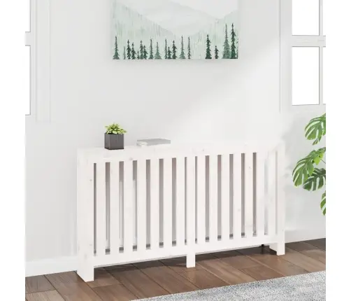 Radiatora Pārsegs, 153X19X84 Cm, Priedes Masīvkoks Vidaxl