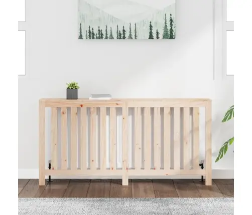 Radiatora Pārsegs, 169X19X84 Cm, Priedes Masīvkoks Vidaxl