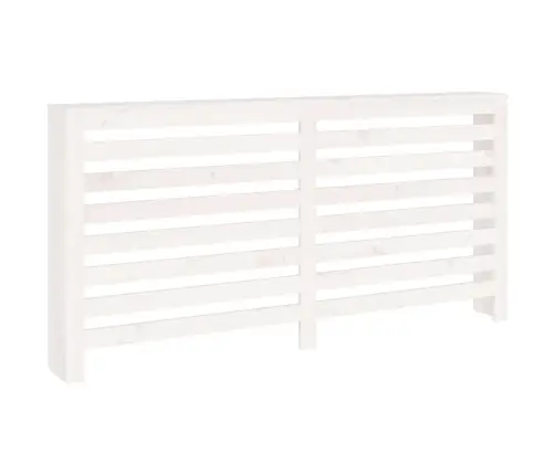Radiatora Pārsegs, Balts, 169X19X84 Cm, Priedes Masīvkoks Vidaxl
