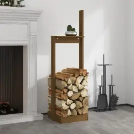 Malkas Statīvs, Medus Brūns, 33,5X30X110 Cm, Priedes Masīvkoks Vidaxl